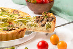 Boursin Asparagus Quiche