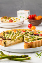 Boursin Asparagus Quiche