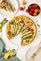 Boursin Asparagus Quiche