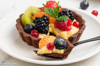 Chocolate Fruit Tarts with Orange Pastry Cream