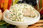 Boursin Style Cheese on a Charcuterie Board (vegan)