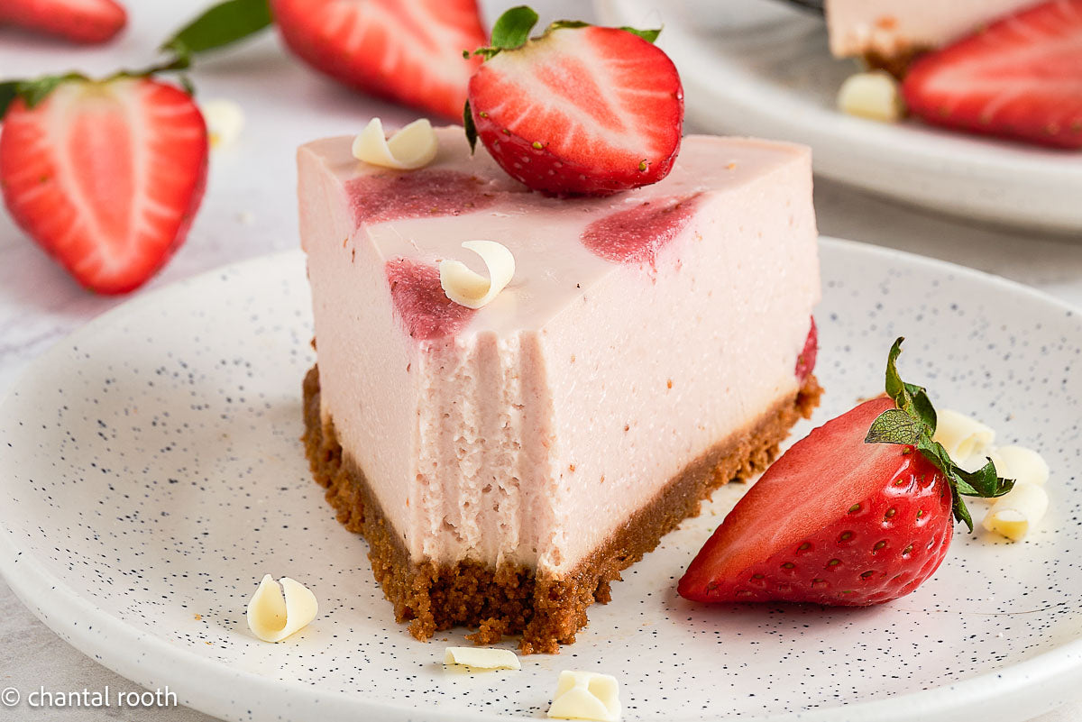 Strawberry Cheesecake (no bake)