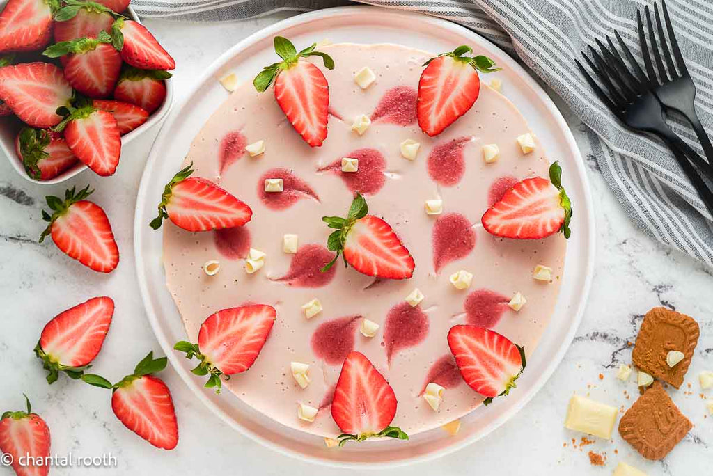 Strawberry Cheesecake (no bake)