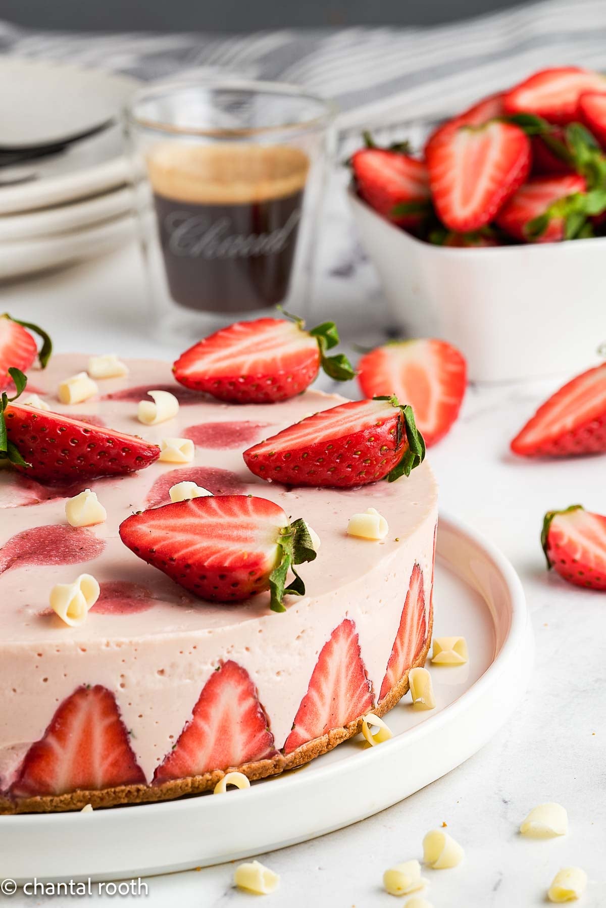 Strawberry Cheesecake (no bake)