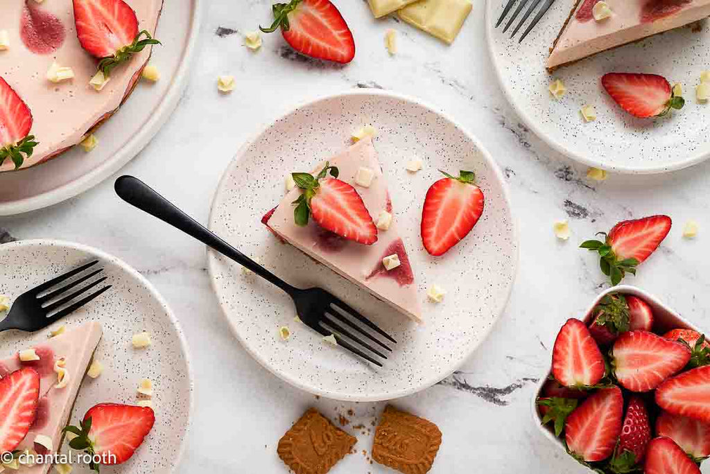 Strawberry Cheesecake (no bake)
