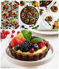 Chocolate Fruit Tarts with Orange Pastry Cream