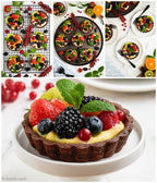 Chocolate Fruit Tarts with Orange Pastry Cream